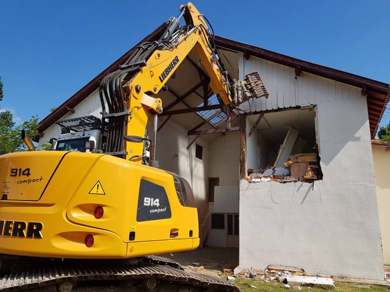 Travaux de démolition La Hume à Gujan Mestras